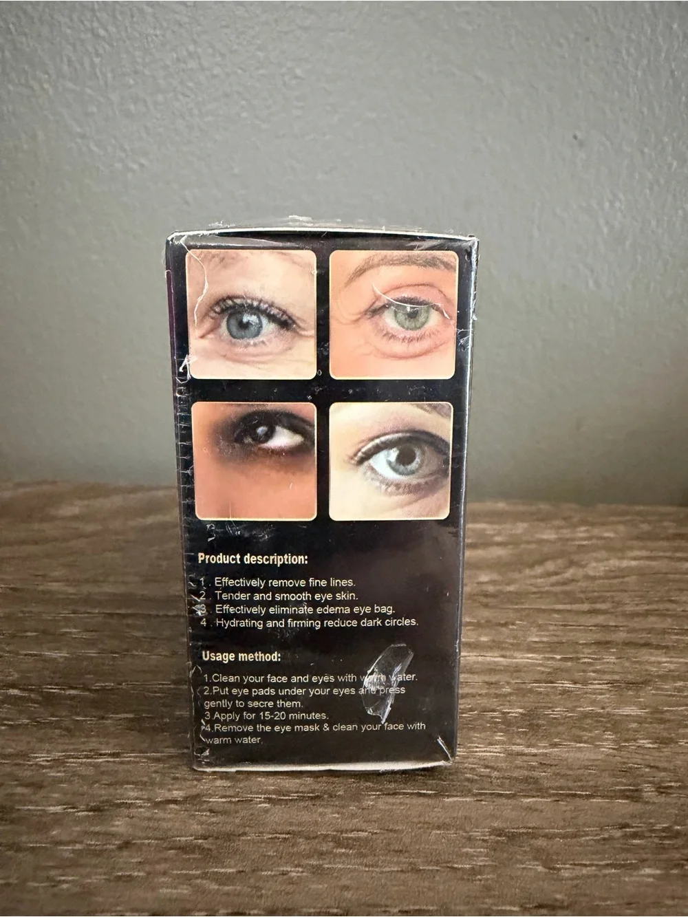 24K Gold Eye Treatment Mask - Gold (60 pcs). 2pack unopened